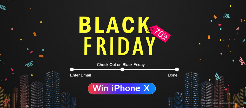 black friday. doodocool, iphone x