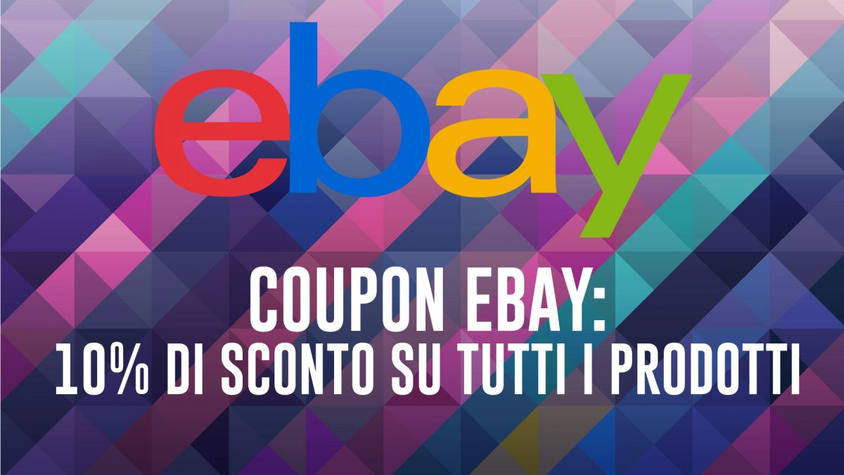 Coupon eBay per Natale: 10% di sconto su tantissimi prodotti!