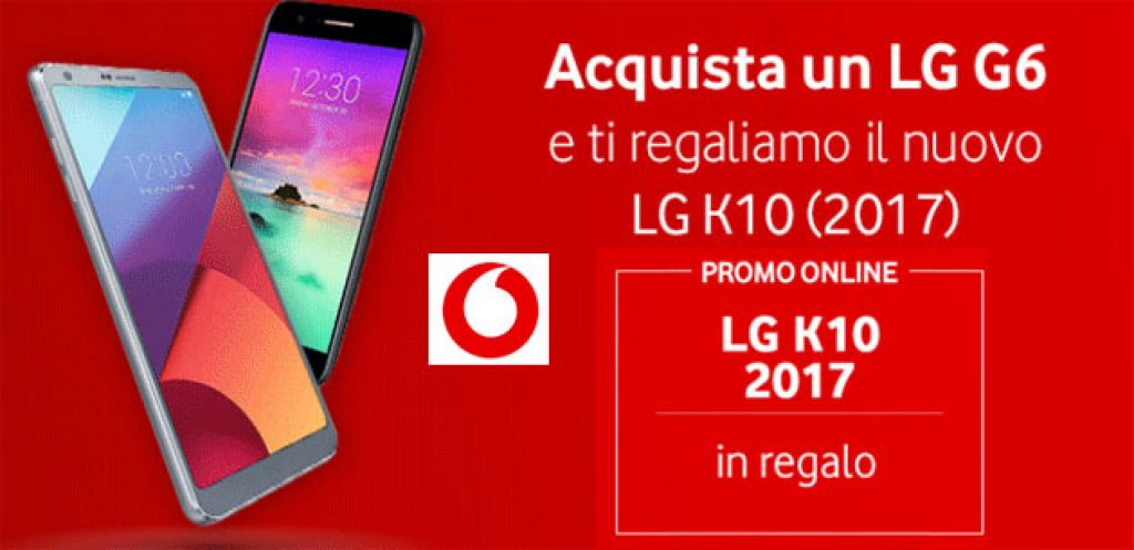 promo vodafone lg g6 lg k10