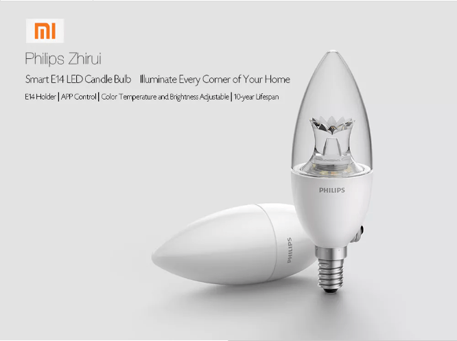 Xiaomi Philips Zhirui Smart LED Bulb E14 | Offerte | Coupon | Sconti