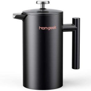 homgeeek caffettiera french press