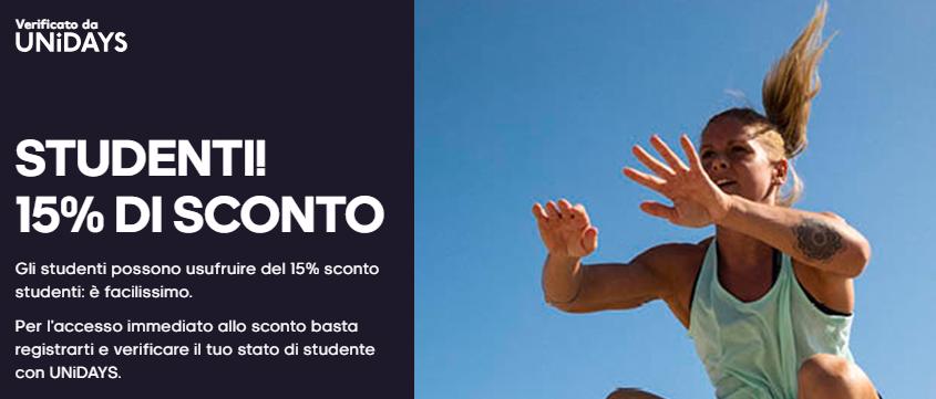 sconto studenti adidas