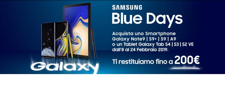 blue days unieuro