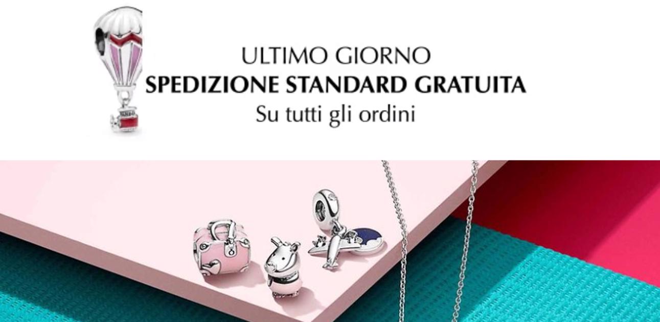 pandora spedizione gratuita