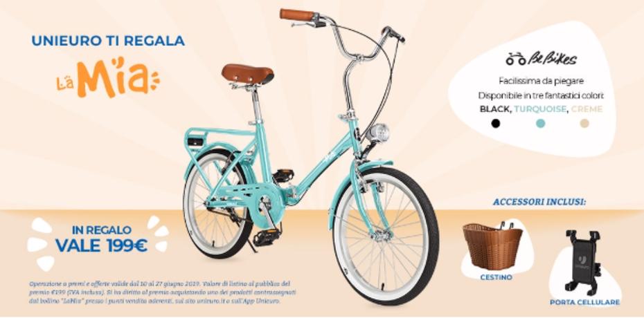 unieuro bici regalo