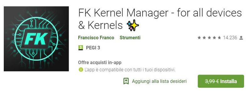 Franco Kernel Manager