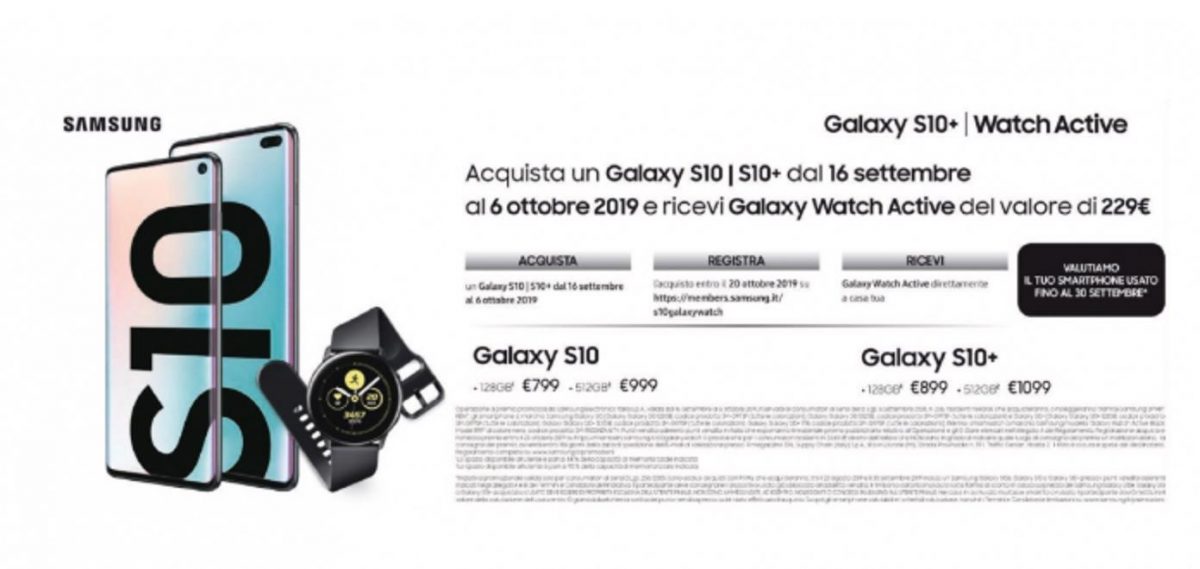galaxy watch active promo