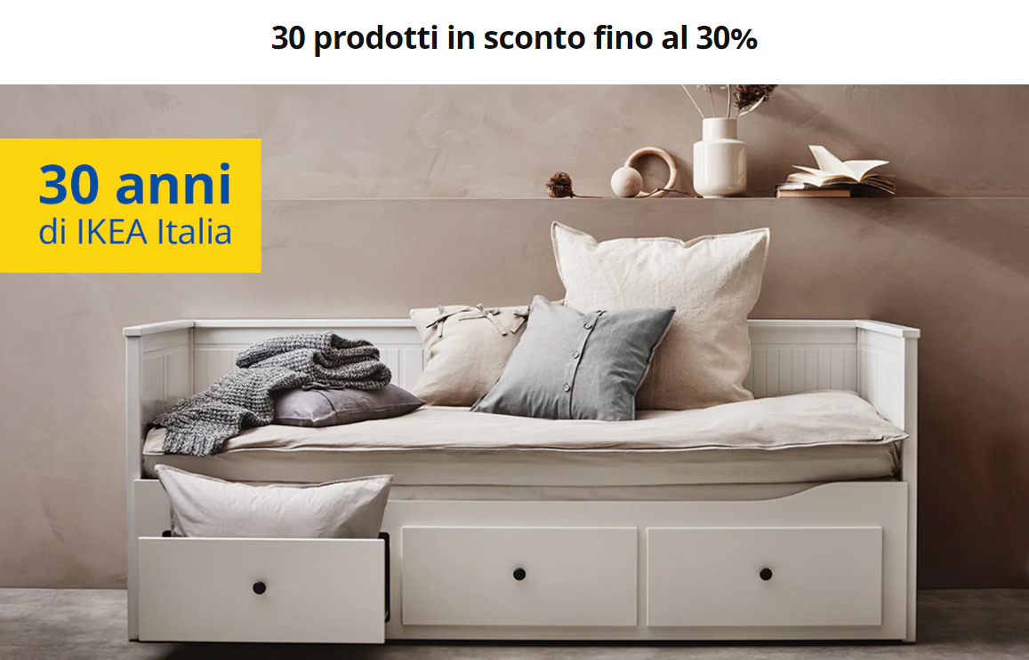 Saldi IKEA 30 di sconto Extra per il compleanno MrDeals