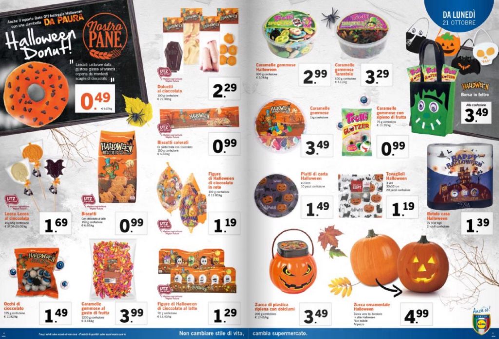ثمين إنتاجي احمري Lidl Folleto Halloween Oazis Kiten Com