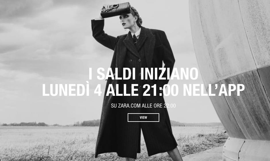 saldi zara