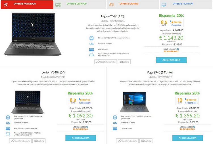 Black Friday Lenovo