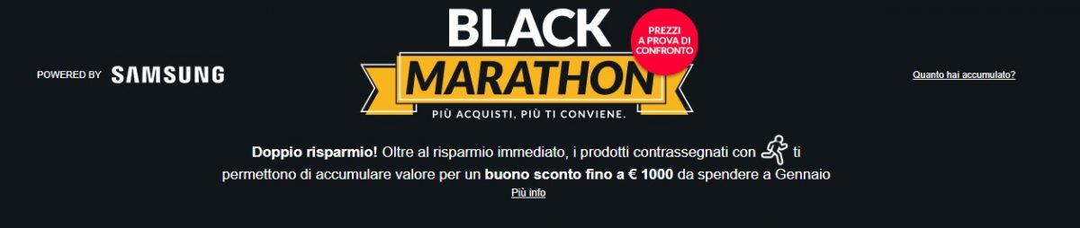 eprice black marathon samsung promozione offerta