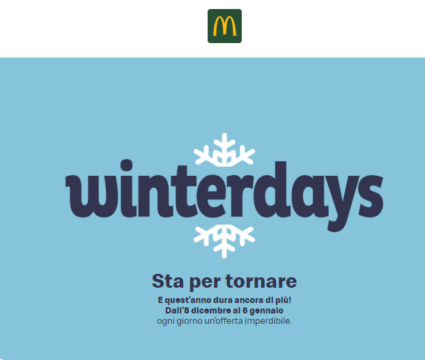 winterdays mcdonald