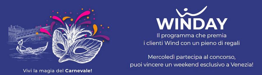 winday regalo oggi wind