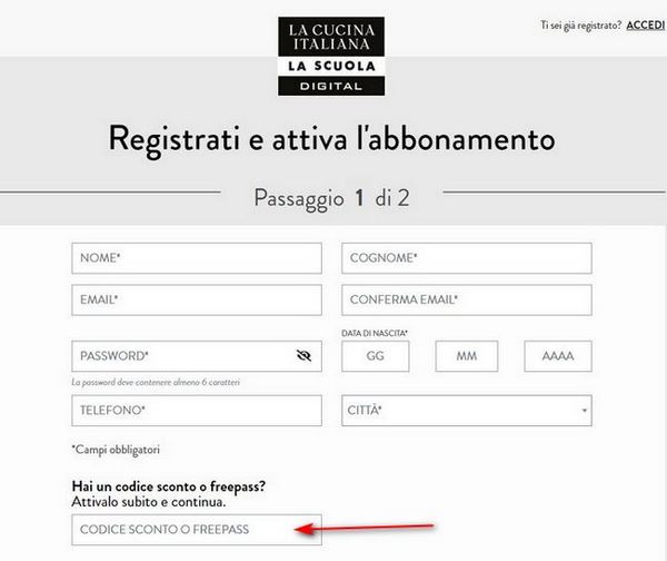 la cucina italiana gratis