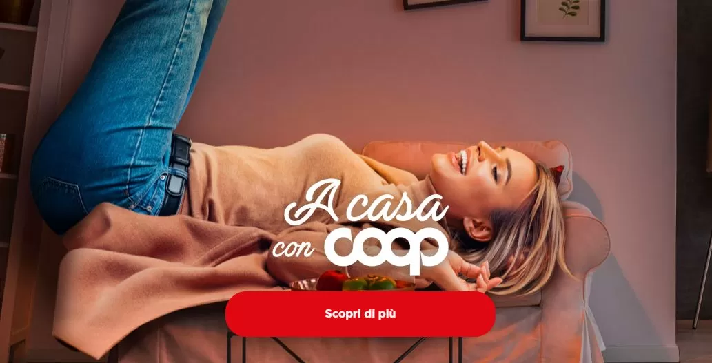 Rimani a casa con Coop: in regalo buoni Rakuten TV ed abbonamenti ad eBook e quotidiani
