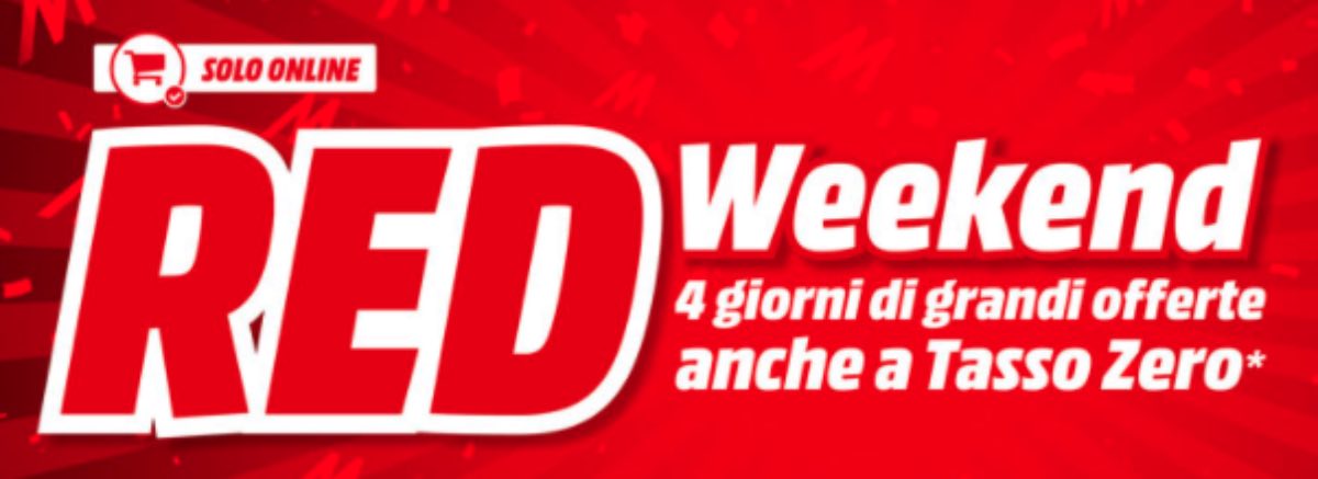 mediaworld red weekend offerta