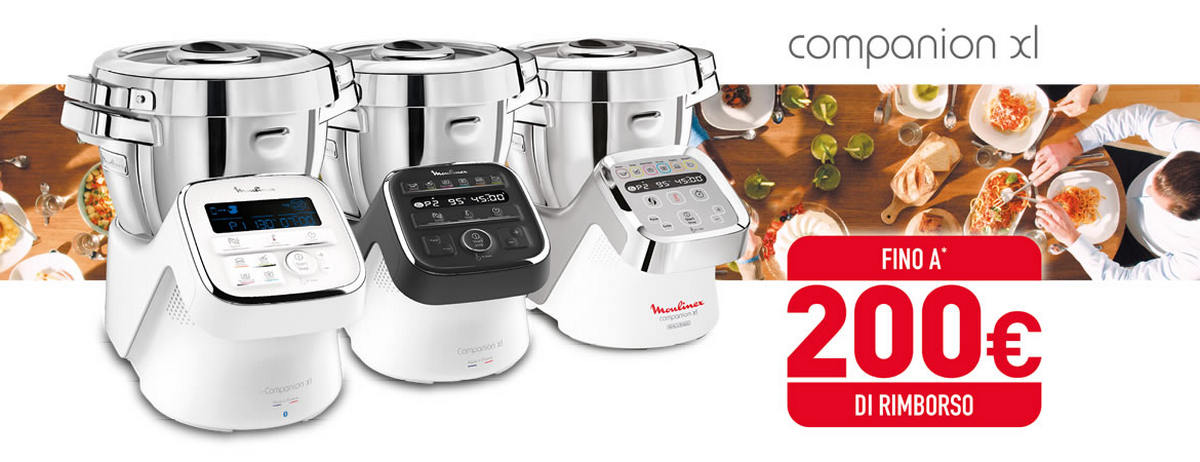 offerte dedicate al robot da cucina Moulinex Companion XL