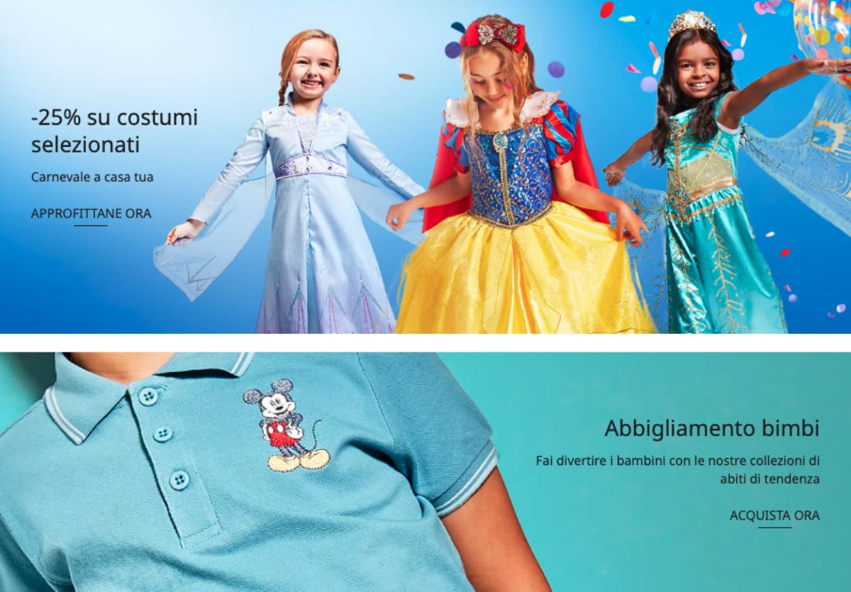 offerte shop disney