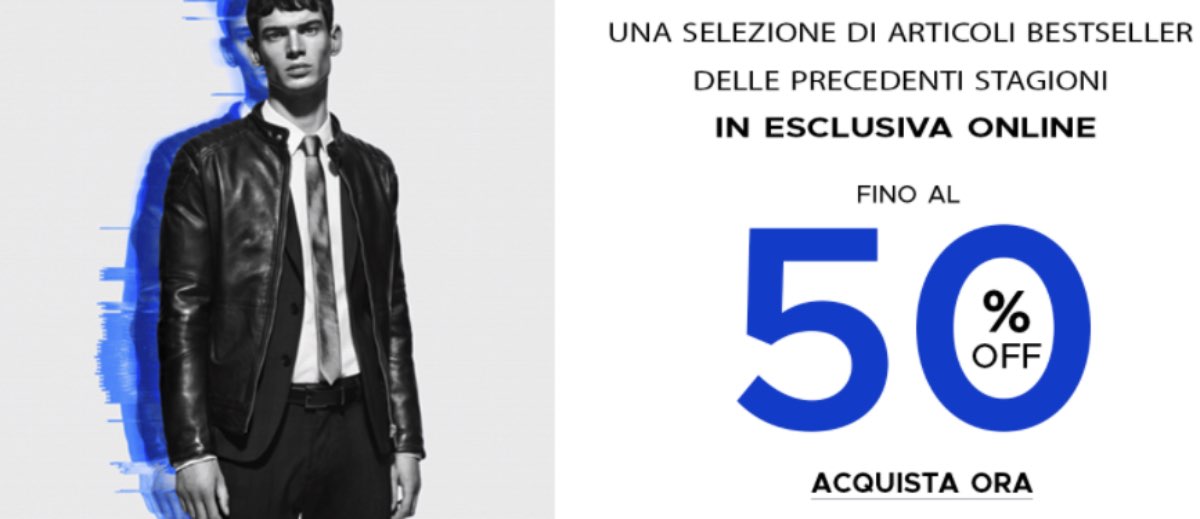 saldi anthony morato sconti offerte abbigliamento