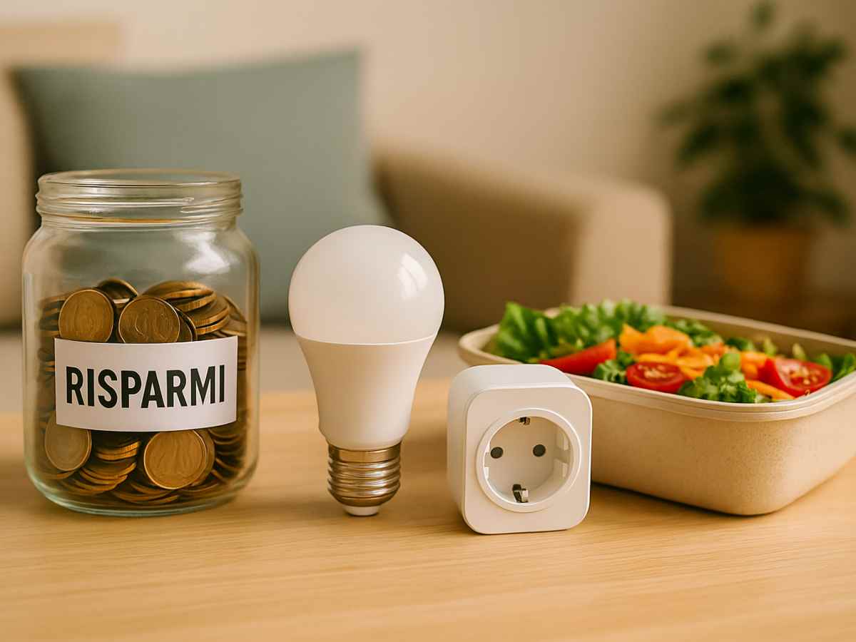 Risparmi spesa e lampadina