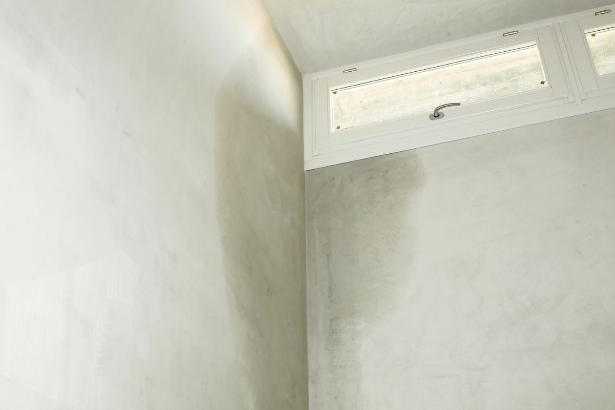 Segni di umidità sui muri