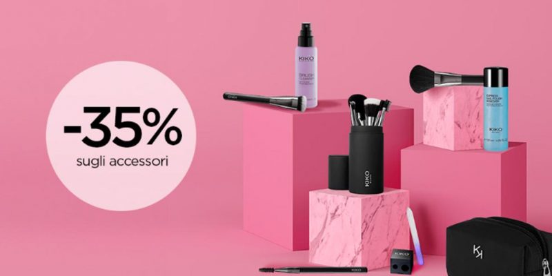 Saldi KIKO: -35% sugli accessori | Esclusiva Online