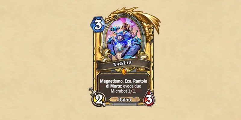 T4GL18, la carta leggendaria di Hearthstone in regalo: ecco come fare