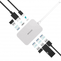 dodocool 6-in-1 USB-C Hub in alluminio