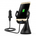 Supporto auto con ricarica wireless