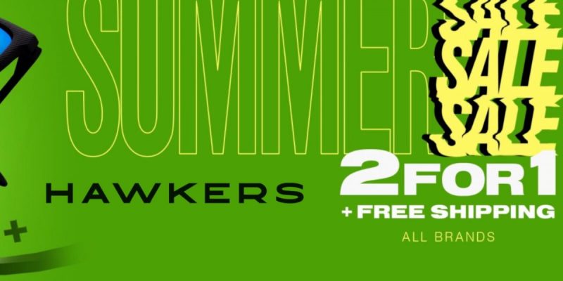 Hawkers 2×1: acquista due prodotti e il 2° meno caro è in omaggio!