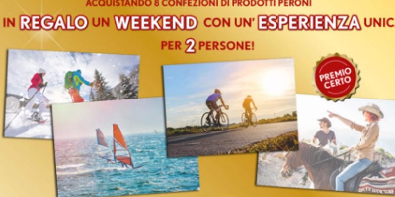 In regalo un Weekend di vacanza per due persone con Peroni